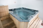Indoor Hot Tub in Common Area